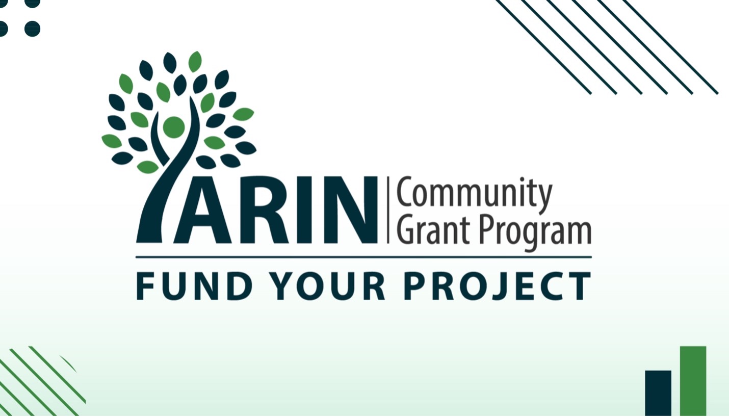Read the blog Apply for a 2025 ARIN Community Grant