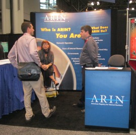 ARIN at Interop New York Tradeshow