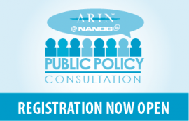 ARIN Public Policy Consultation PPC Registration Open