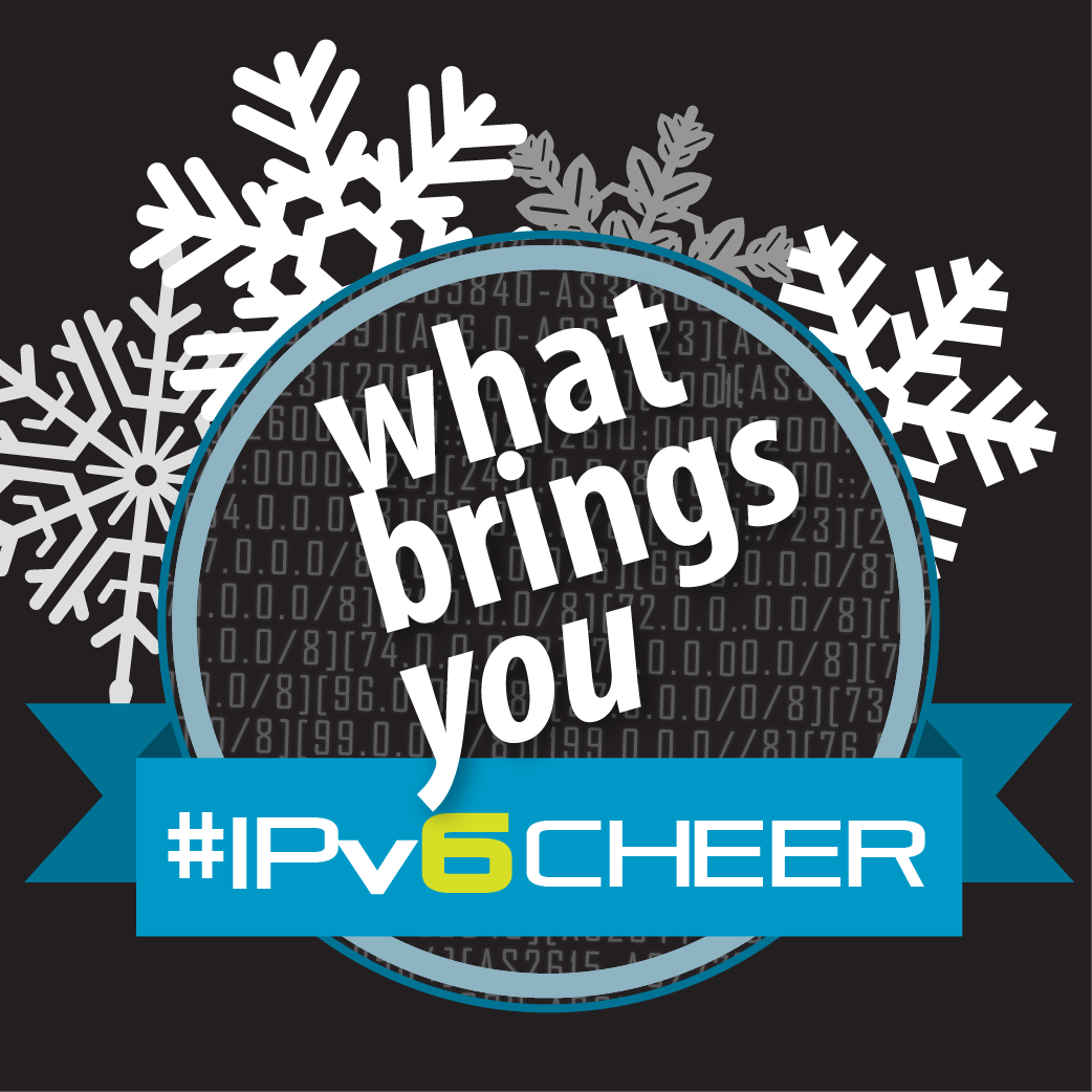 What brings you #IPv6cheer? - Twitter Contest