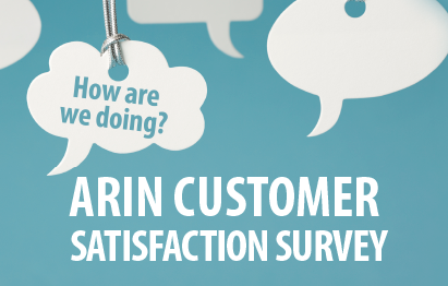 ARIN Customer Satisfaction Survey