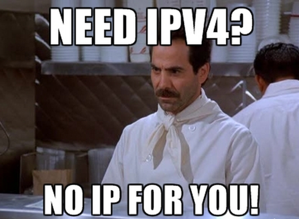 So Many Tweets, So Little IPv4