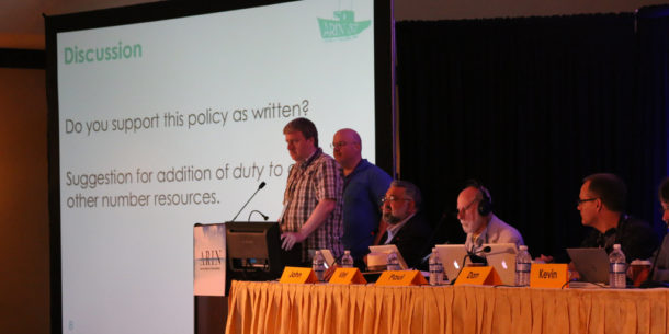 Policy Discussion at ARIN 37