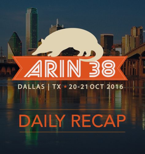 ARIN 38 logo