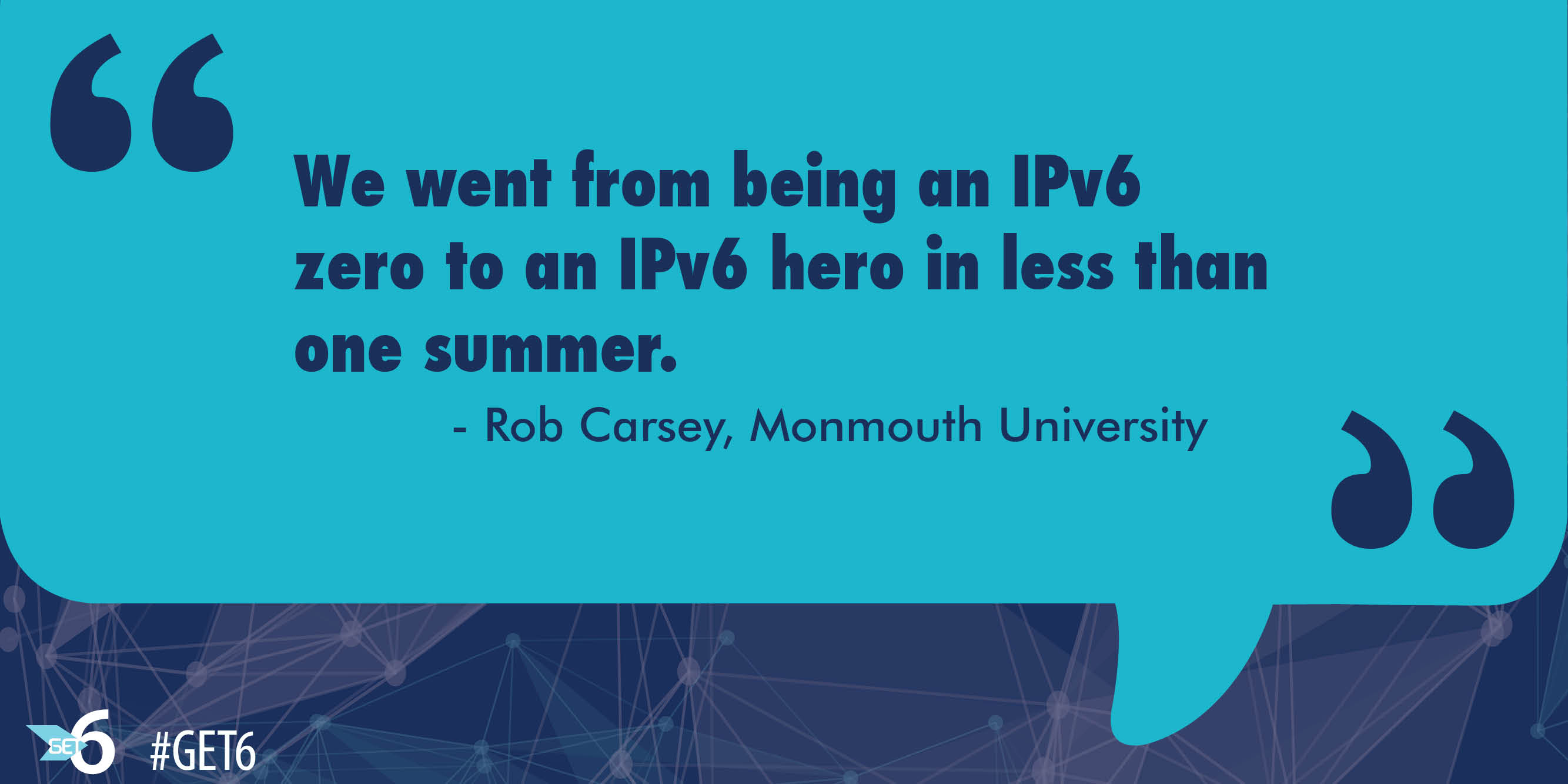 IPv6 zero to IPv6 hero