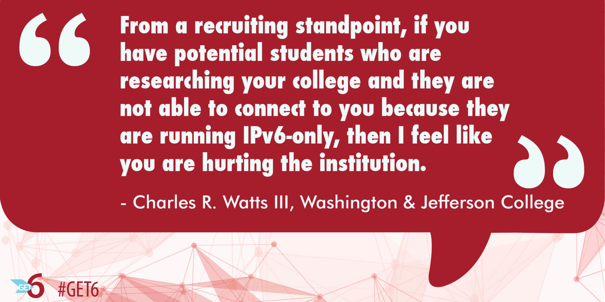 IPv6 from a recruiting standpoint