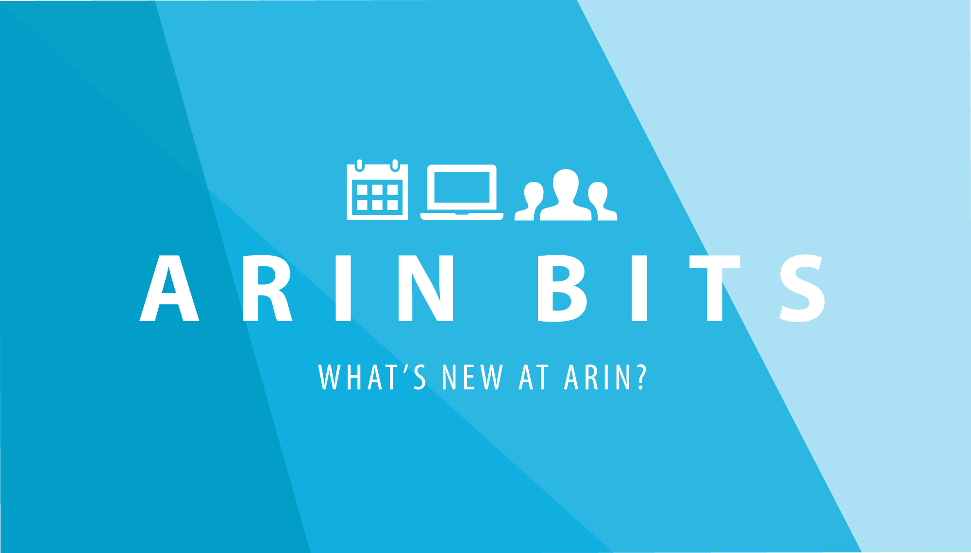 ARIN Bits: September 2017