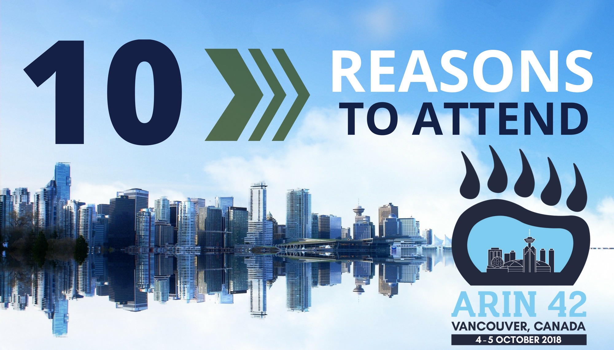 10 Reasons to Attend ARIN 42
