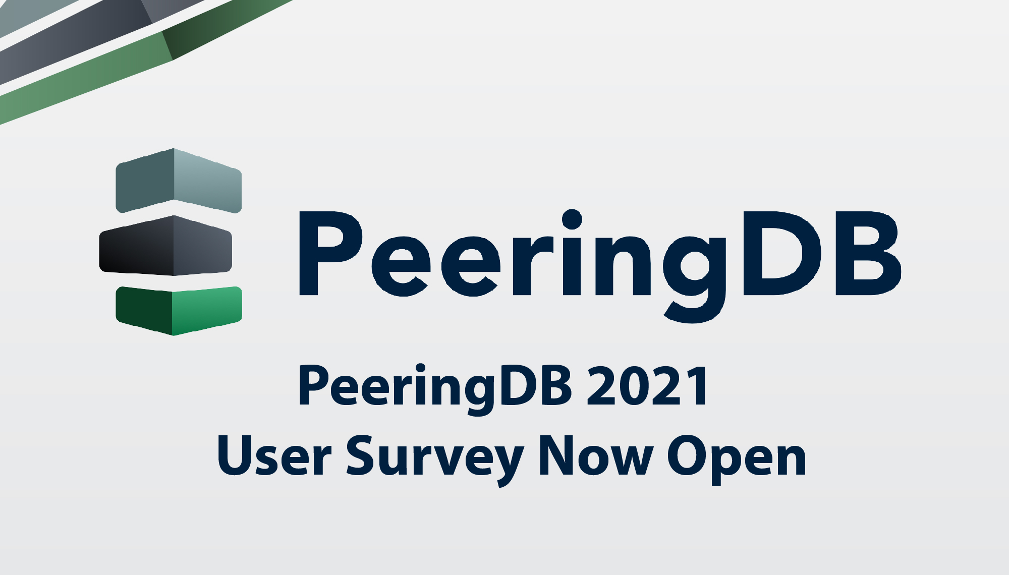 PeeringDB 2021 User Survey is Now Open