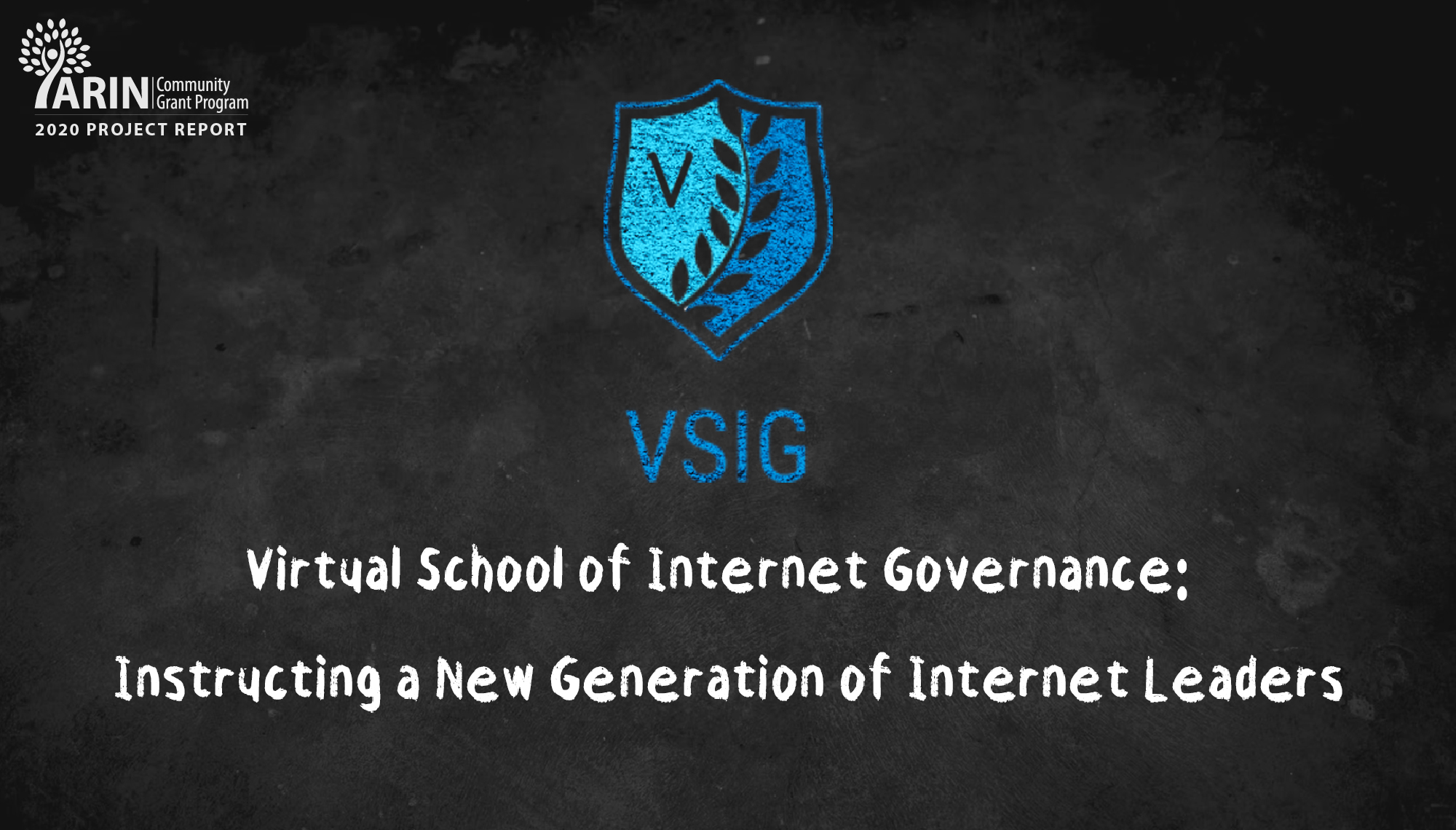 Virtual School of Internet Governance: Instructing a New Generation of Internet Leaders