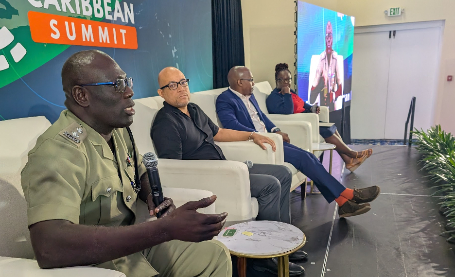 Panelists at the ARIN/CAJS Justice Forum at the Connected Caribbean Summit 2025 sharing regional experiences and initiatives.