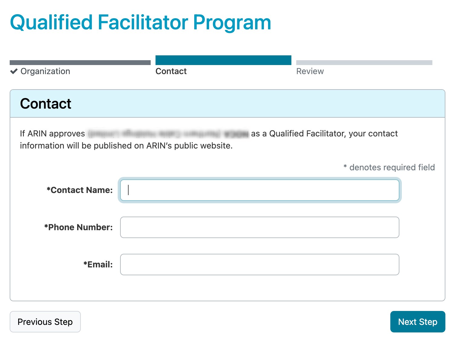 Qualified Facilitators Program
