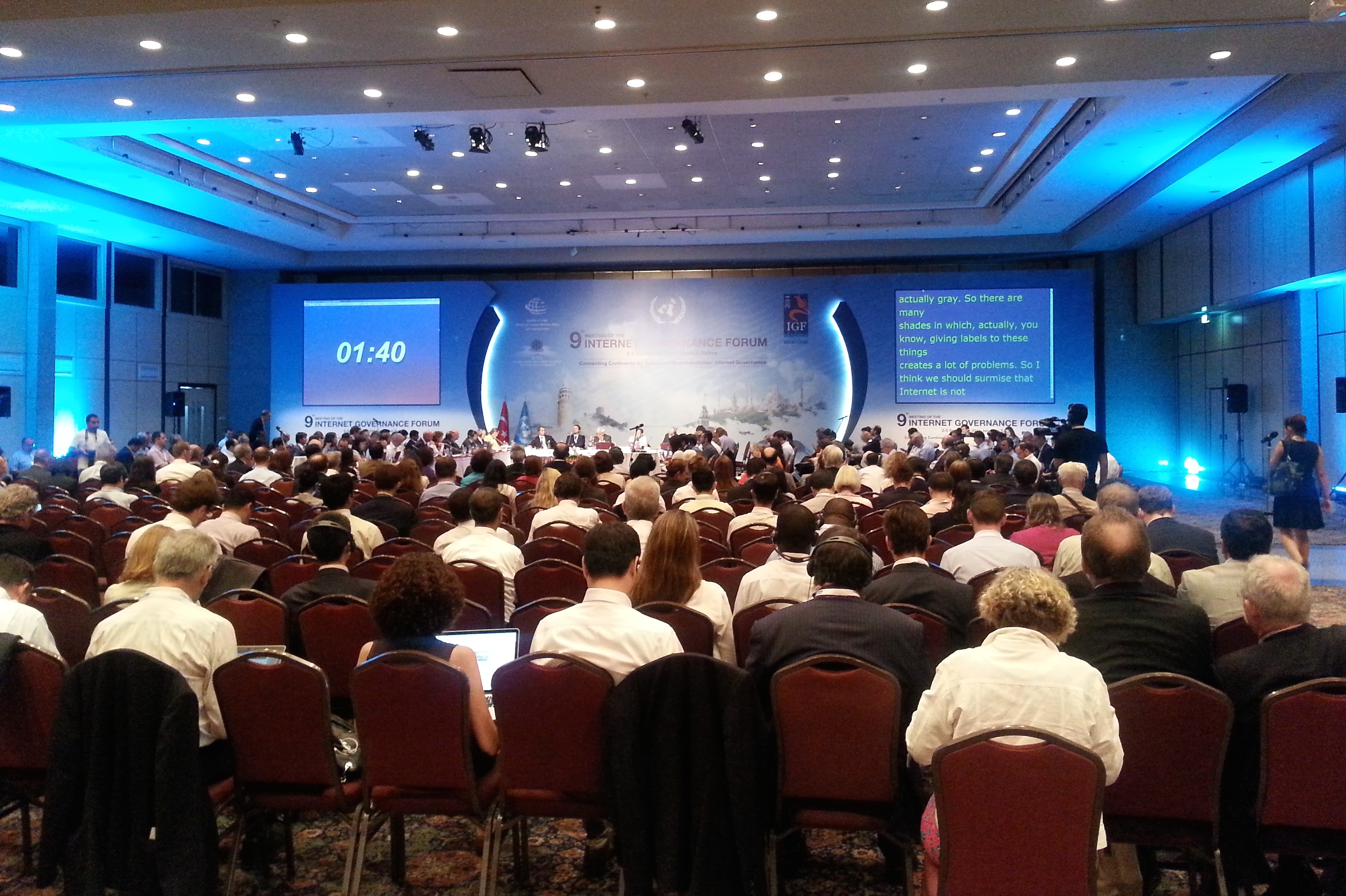 Internet Governance Forum 2014 in Istanbul, Turkey