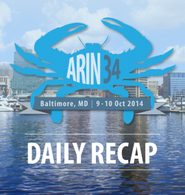 ARIN 34 Daily Recap logo