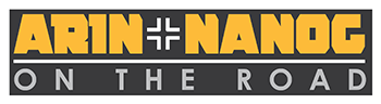 ARIN and NANOG on the Road Logo